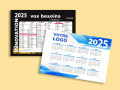 Calendriers papiers cartonn&eacute;s 2027